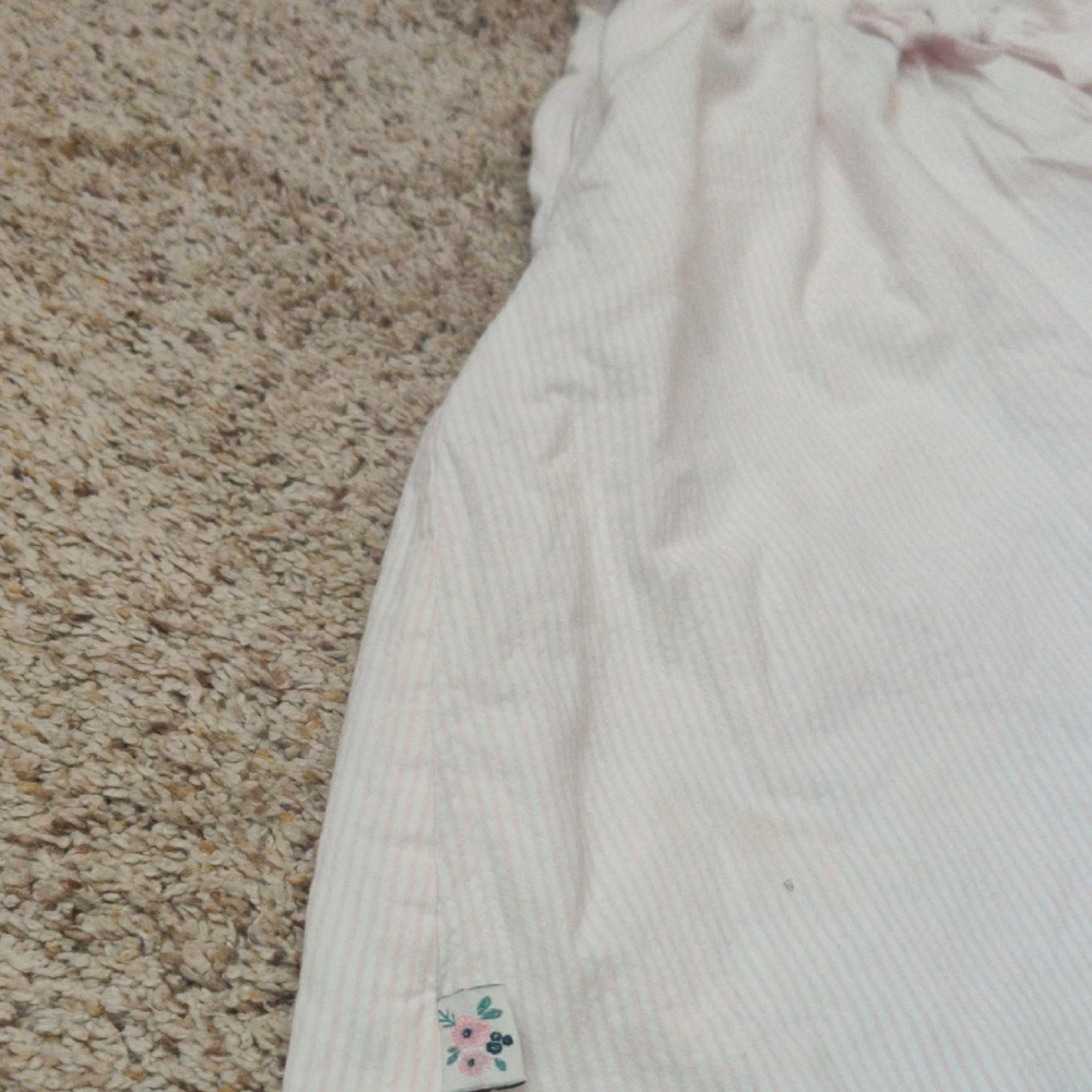 Cream Smocked Ruffled Sundress - Picture 5 of 7